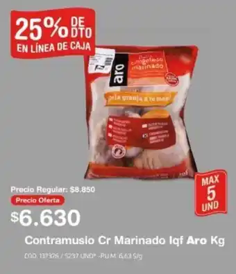 Makro Contramuslo Cr Marinado Iqf Aro Kg oferta