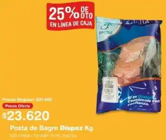 Makro Posta de Bagre Dispez kg oferta