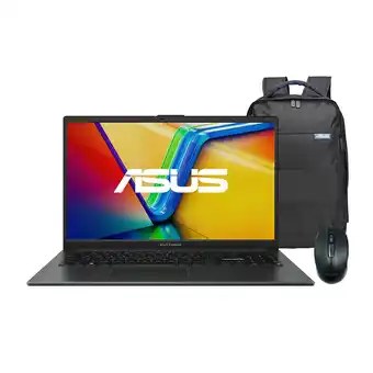 Alkomprar Computador Portátil ASUS Vivobook Go 15.6 Pulgadas E1504GA - Intel Core i3 - RAM 8GB - Disco SSD 512 GB - Negro oferta