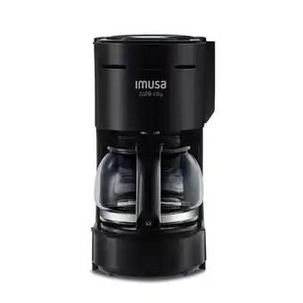 Alkomprar Cafetera IMUSA 6 tazas Café City Negro oferta