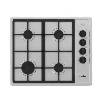 Alkomprar Cubierta MABE 60 cms 4 Puestos Gas Natural PM6054NF0 Acero Inoxidable oferta