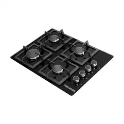 Alkomprar Cubierta CHALLENGER 60cms 4 Puestos Gas Natural SQ6759 Negro oferta
