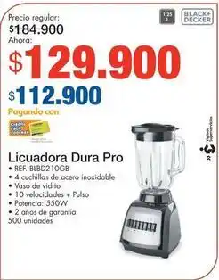 Metro Black & decker - licuadora dura pro oferta