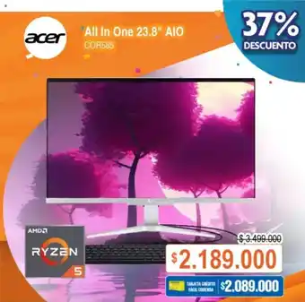 Alkosto acer All In One 23.8" AIO oferta