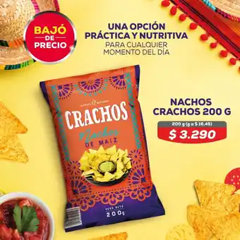 Tiendas D1 NACHOS CRACHOS 200 G oferta