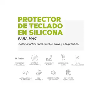 Falabella Protectorteclado silicona para macbookpro13"/15" oferta