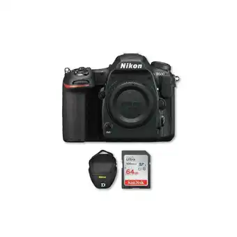 Falabella Nikon d500 4k sólo cuerpo + memoria 64gb + bolso oferta