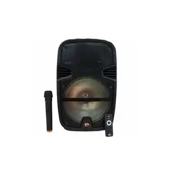 Falabella Cabina sonido bluetooth pl-1200 fm tf usb mic led oferta