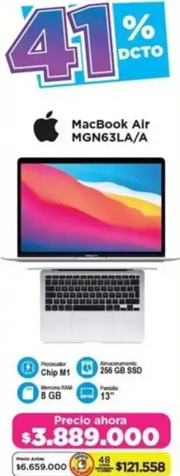 Alkomprar MacBook Air MGN63LA/A oferta