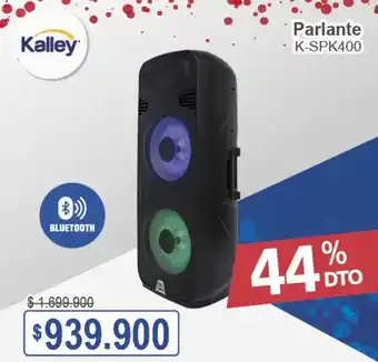 Ktronix Kalley Parlante K-SPK400 oferta