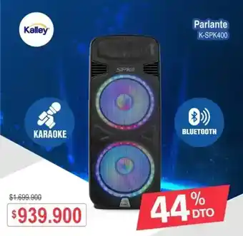 Ktronix Kalley Parlante K-SPK400 oferta