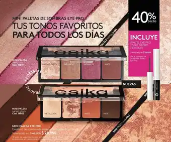 Ésika MINI PALETA EYE PRO oferta