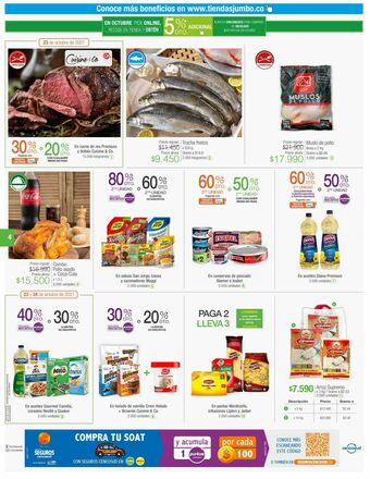 Jumbo Trucha fresca oferta