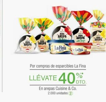 Jumbo En arepas cuisine & co oferta