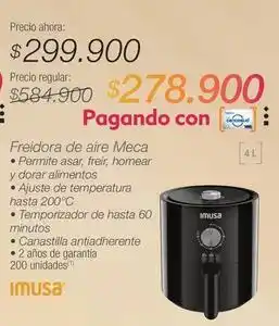 Jumbo Imusa - freidora de aire meca oferta