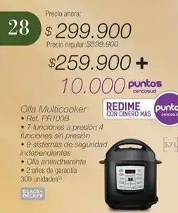 Jumbo Black & decker - olla multicooker oferta