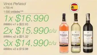 Jumbo Peñasol - vinos oferta