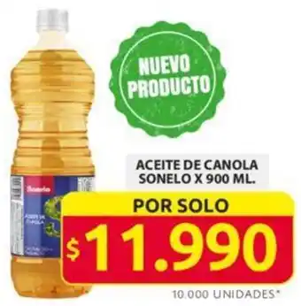 Ara ACEITE DE CANOLA SONELO X 900ML oferta