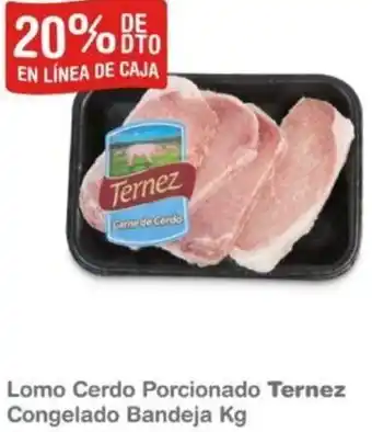 Makro Lomo Cerdo Porcionado Ternez Congelado Bandeja kg oferta