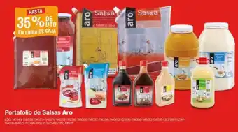 Makro Portafolio de Salsas Aro oferta