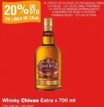 Makro Whisky Chivas Extra x 700ml oferta