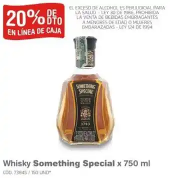 Makro Whisky Something Special x 750ml oferta