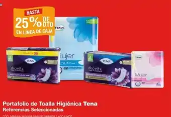 Makro Portafolio de Toalla Higiénica Tena oferta