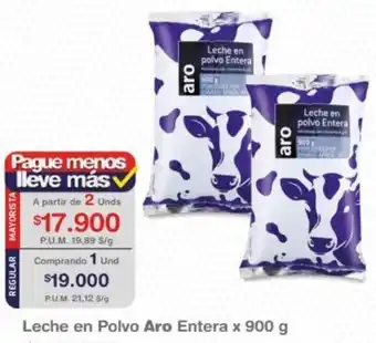 Makro Leche en Polvo Aro Entera x 900g oferta