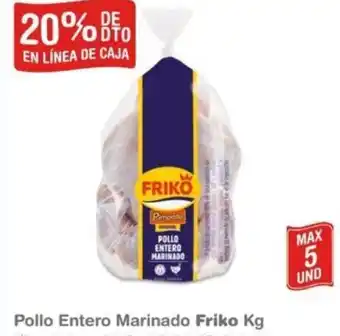 Makro Pollo Entero Marinado Friko kg oferta