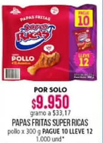 Colsubsidio Papas Fritas Super Ricas 300g oferta