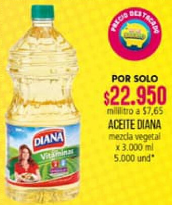 Colsubsidio Aceite Diana 3,000ml oferta