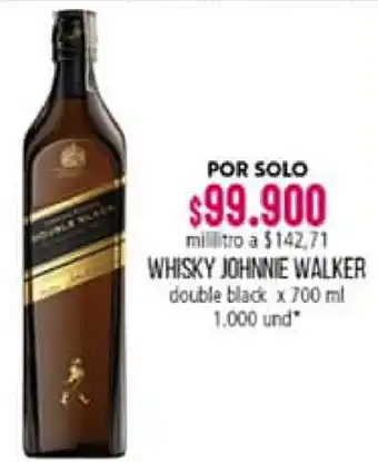 Colsubsidio Whisky Johnnie Walker 700ml oferta
