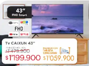 Easy Tv Caixun 43" oferta