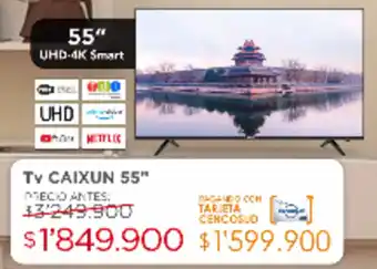 Easy Tv Caixun 55" oferta