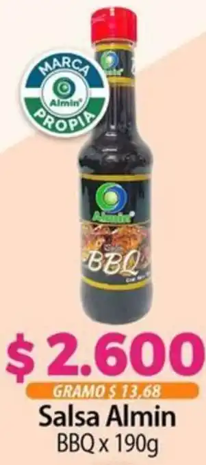 Salsa Almin BBQ x 190g