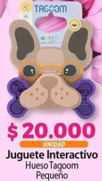 Juguete Interactivo Hueso Tagoom Pequeño