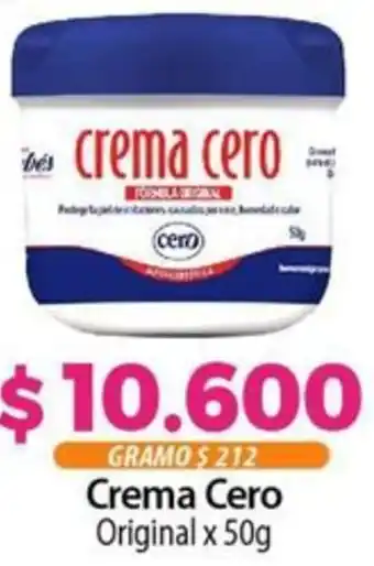 Crema Cero Original x 50g