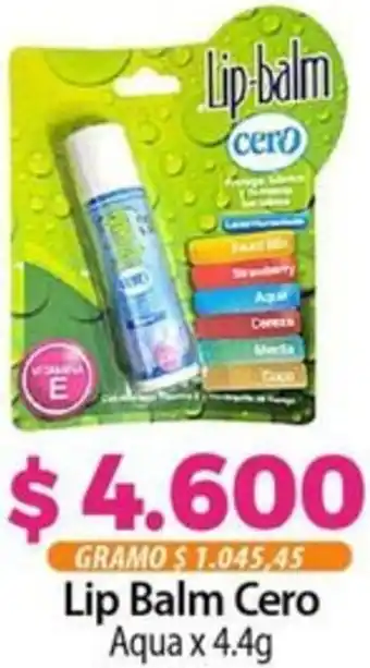 El Cámbulo Lip Balm Cero Aqua x 4.4g oferta