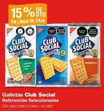 Makro Galletas Club Social Referencias Seleccionadas oferta