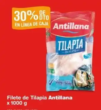 Makro Filete de Tilapia Antillana x 1000g oferta