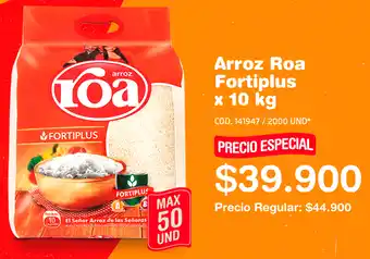 Makro Arroz Roa Fortiplus x 10kg oferta