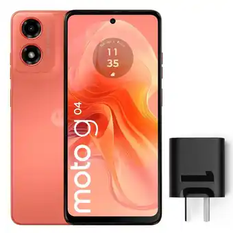 Alkomprar Celular MOTOROLA G04 64GB Naranja oferta