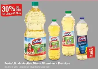 Makro Portafolio de Aceites Diana Vitaminas/Premium oferta