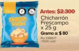 Surtimax Chicharrón Frescampo x 25g oferta