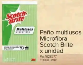 Surtimax Paño multiusos Microfibra Scotch Brite x unidad oferta