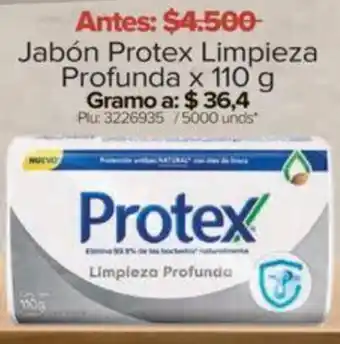 Surtimax Jabón Protex Limpieza Profunda x 110g oferta