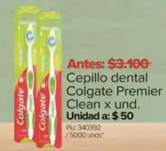 Surtimax Cepillo dental Colgate Premier Clean x und oferta