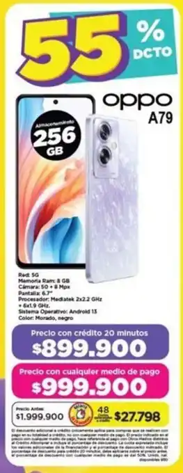 Alkomprar oppo A79 256GB oferta