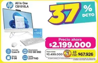 Alkomprar hp All In One CB1010LA oferta