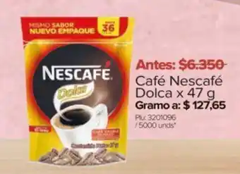 Café Nescafé Dolca x 47 g